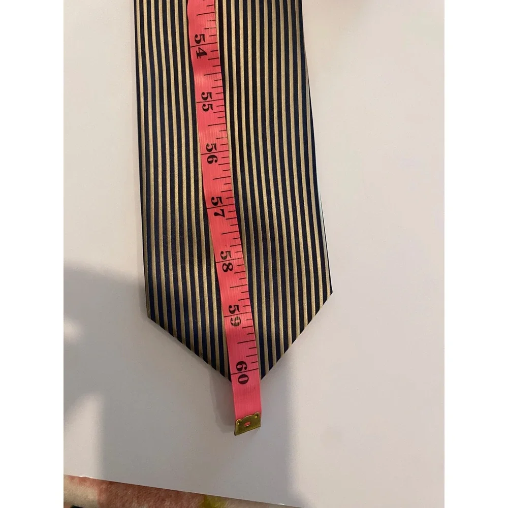 Gianfranco Italy Men's Micro Fiber Hand‎ Made Striped Necktie